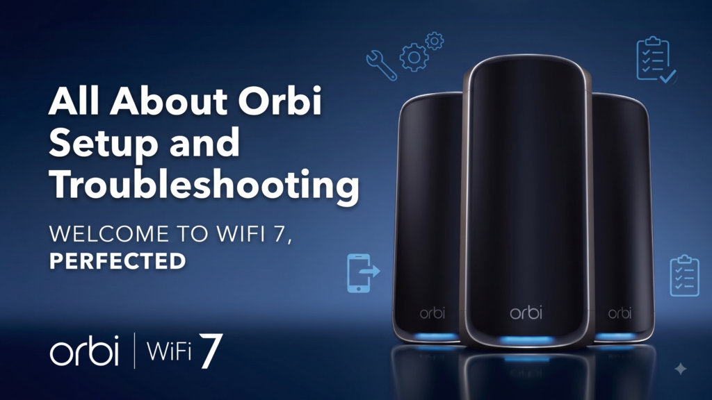 How to setup Orbi router