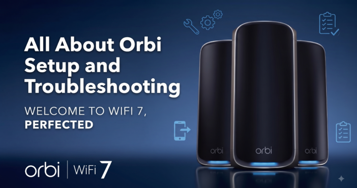 How to setup Orbi router