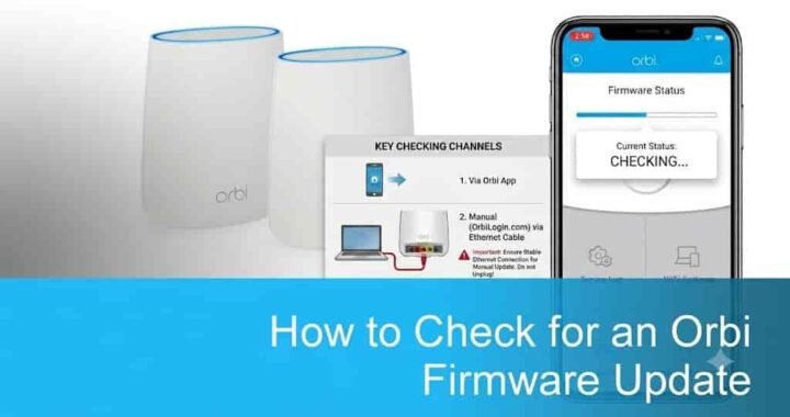 Orbi Firmware update