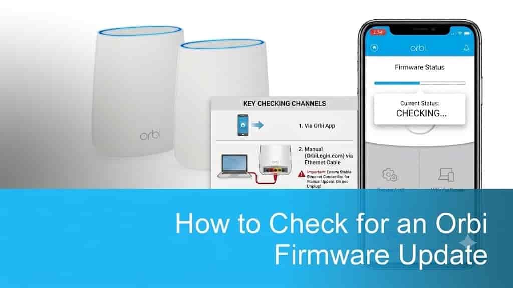Orbi Firmware update