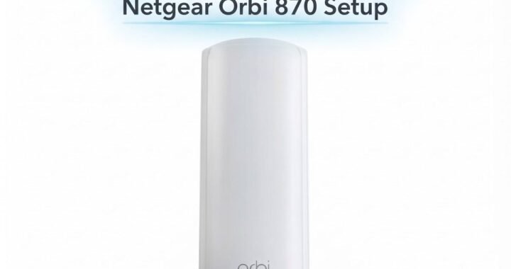 Netgear Orbi 870 setup