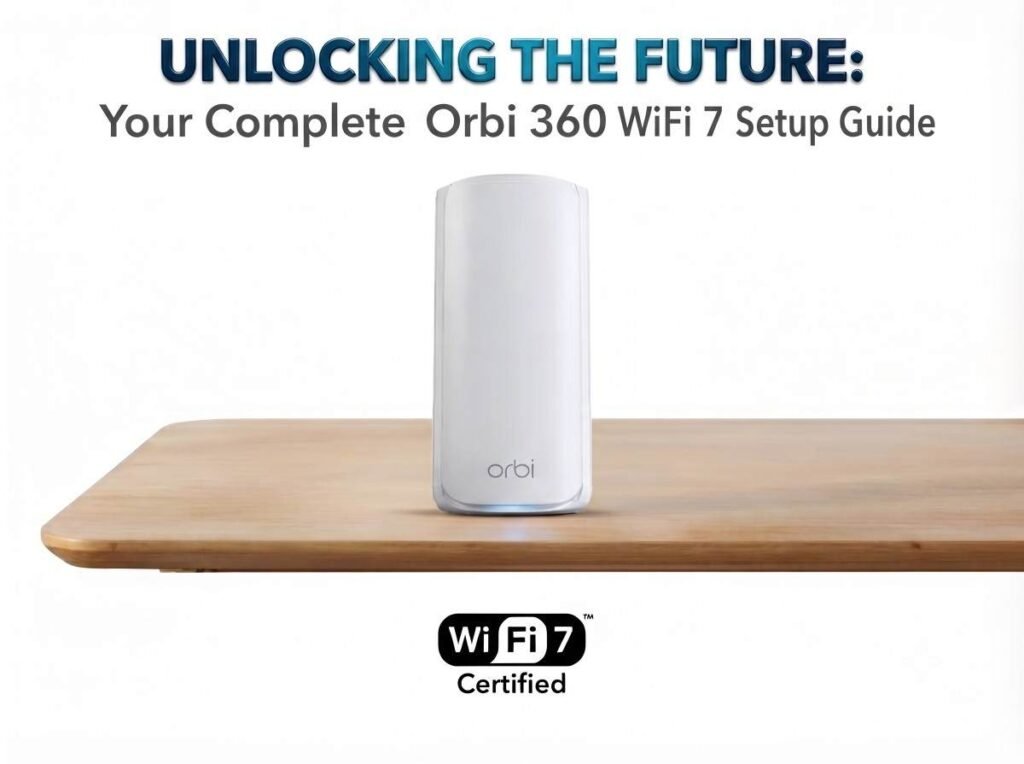 Step-by-Step: How to Set Up Your Orbi 360 WiFi 7 Mesh System